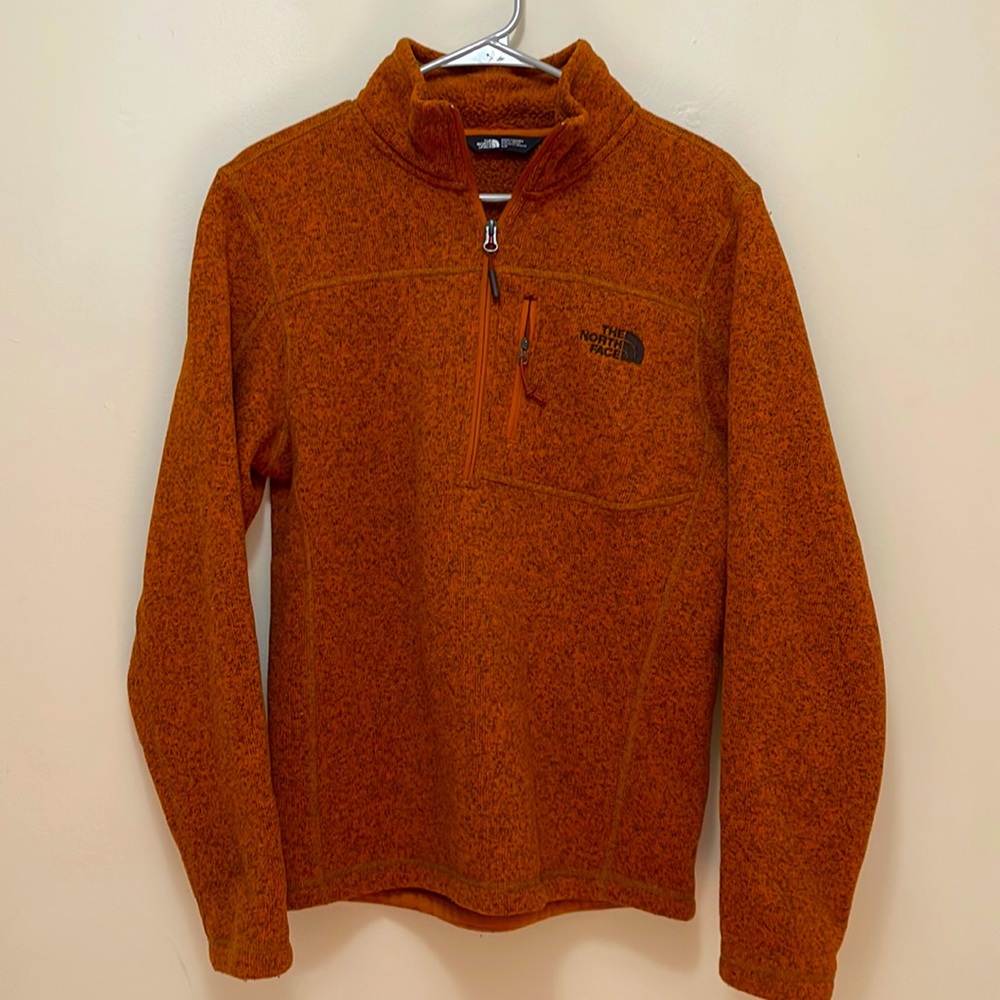 Men’s North Face 3/4 zip pull over